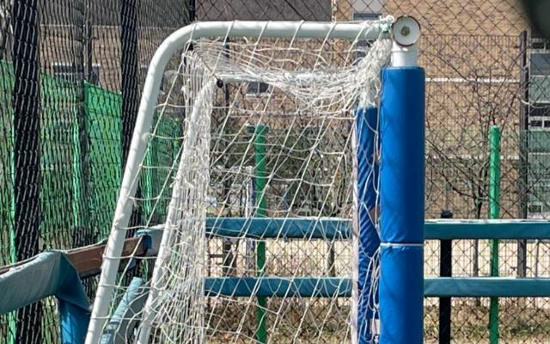 11-year-old boy dies after goalpost falls at futsal court in Sejong