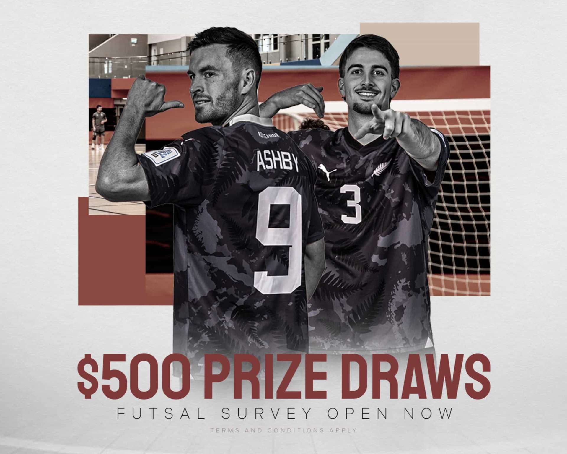 Futsal Voice of Participant survey open now