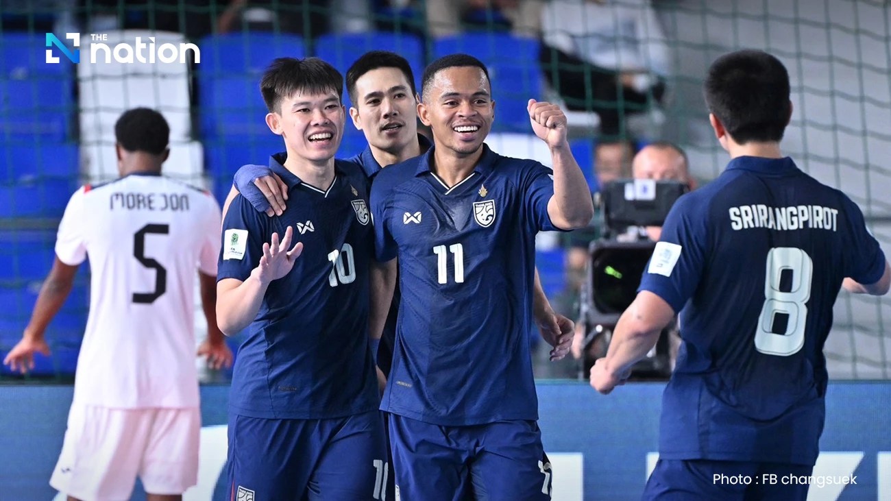 Thailand beats Cuba to move forward in Futsal World Cup