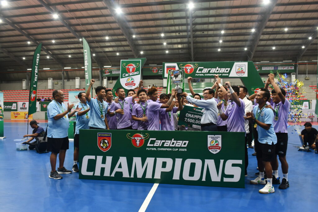 Winner Generations FC crowned champions at Carabao Futsal Champion Cup 2025