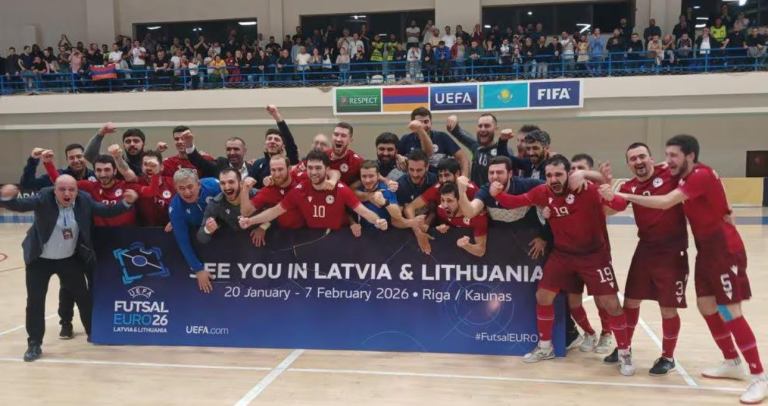 Armenia futsal makes history
