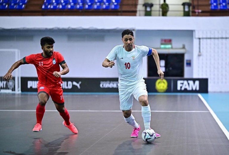 Iran rout Bangladesh at AFC Futsal Asian Cup Indonesia 2026 qualifiers